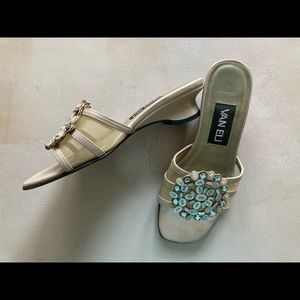 Shoes  7 pairs women size 4-5 dressy and business casual